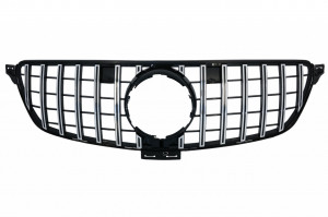 Grila Centrala compatibil cu MERCEDES Benz GLE W166 2015-2018, Panamericana Design Crom