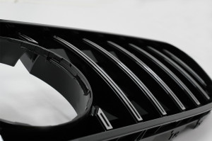 Grila Centrala compatibil cu Mercedes Benz S-CLASS Coupe C217 2014-2017 Cabrio A217 (2015-2017) GT-R Panamericana Desing Chrome - Img 3