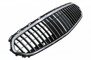 Grila Centrala compatibil cu Mercedes C-Class W206 Sedan S206 T-Modell 2021-> Design Vertical Crom - Img 2
