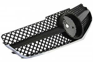 Grila Centrala compatibil cu MERCEDES E-Class C207 W207 A207 2009-2012 Coupe Cabrio SL-Look Negru - Img 2
