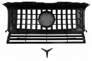 Grila Centrala compatibil cu Mercedes G-Class W463 2002-2017 G63 GT-R Panamericana Design - Img 4