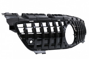 Grila Centrala compatibil cu Mercedes SLK R172 2011-2015 GT-R Panamericana Design Negru - Img 4