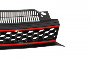 Grila Centrala compatibil cu VW Golf 6 VI 2008-2012 GTI Design - Img 3