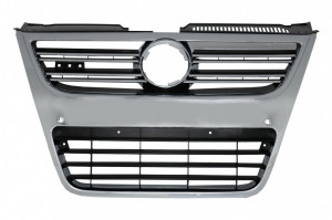 Grila centrala compatibil cu VW Passat B6 2007-2010 doar pentru R36 OEM Bara cu PDC