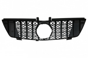 Grila centrala compatibila cu ML W164 2008-2011 GT-R Panamericana Design Negru - Img 2