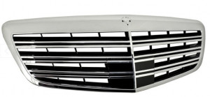 Grila Centrala Facelift compatibil cu Mercedes W221 S-Class 2011-2013 S63 S65 Desing - Img 3