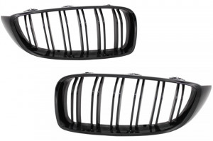 Grile Centrale compatibil cu BMW 4 Series F32 F33 F36 2013-2019 Piano Black M Design - Img 2