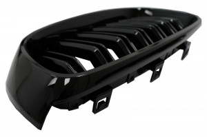 Grile Centrale compatibil cu BMW Seria 3 F34 GT 2013-2020 Negru Lucios M Design - Img 5