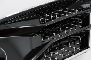 Grile Laterale compatibil cu AUDI A6 C7 4G Facelift 2015-2018 Negru Lucios - Img 4
