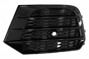 Grile Laterale compatibil cu Audi Q3 8U Facelift 2014-2017 RS Design Negru Lucios - Img 2