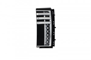 Grile Laterale compatibil cu Land Range Rover Vogue III L322 2002-2012 Autobiography Side Vents Piano Black Silver Edition - Img 3