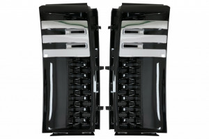 Grile Laterale compatibil cu Land Range Rover Vogue III L322 2002-2012 Autobiography Look Negru Lucios