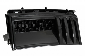 Grile Laterale compatibil cu Range Rover Vogue 2002-2012 Autobiography Negru Lucios - Img 3