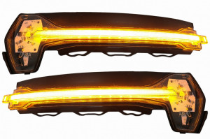 Indicator Dinamic Full LED pentru Oglinda Osram LEDriving DMI compatibil cu Audi A3 S3 8V 2013-> RS3 8VA 2015-> Alb