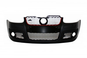 Kit Exterior compatibil cu VW Golf V Golf 5 2003-2007 GTI R32 Design cu Sistem de evacuare - Img 2