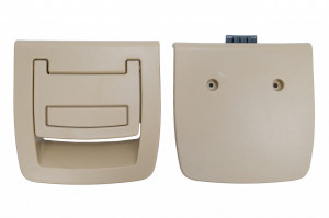 Maner interior pentru portbagaj Bej compatibil cu BMW Seria 5 E61 2003-2010 X5 E70 2007-2013 X6 E71 E72 2008-2015 - Img 2