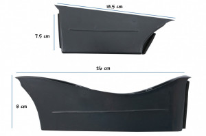 Ornament Depozitare Usi fata compatibile cu Mercedes C-Class W205 2014-2018 - Img 3