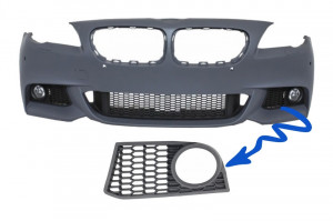 Ornament Proiector Partea Stanga compatibil cu BMW F10 2010-> doar pentru bara M-Technik Design