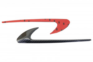 Ornamente Aripi compatibil cu MERCEDES C-Class W205 S205 E-Class W213 S213 Carbon Look - Img 2