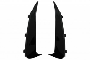 Ornamente bara Spate flapsuri compatibil cu Mercedes C Class W205 2014-2020 Negru Lucios