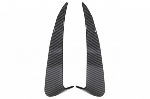 Ornamente Bara Spate Flapsuri compatibil cu Mercedes C Class W205 2014-2020 Carbon Film - Img 2
