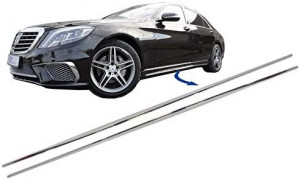 Ornamente Crom Praguri Laterale compatibil cu Mercedes S-Class W222 2013-2020 S65 S63 Design - Img 2