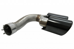 Ornamente Evacuare compatibil cu Porsche Cayenne 9Y0 SUV 3.0 2018-> Negru - Img 4