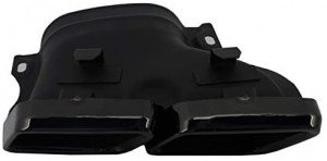 Ornamente tobe compatibil cu sistemul de evacuare Mercedes Benz C-Class GLE W166 GLC W253 X253 C253 C217 Negru Emerald - Img 8