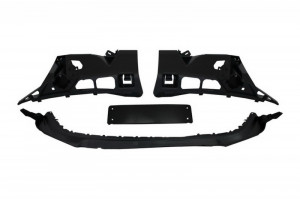 Pachet Complet Exterior compatibil cu VW Golf VI 6 MK6 2008-2013 R20 Look cu Praguri Laterale si Sistem de evacuare Catback - Img 7