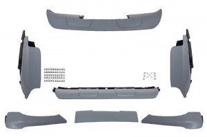 Pachet Exterior Aerodinamic compatibil cu BMW X5 E70 2007-2011 13 piese - Img 3