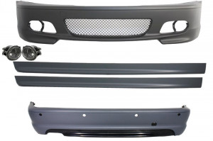 Pachet Exterior compatibil cu BMW E46 Coupe sau Cabrio 1998-2005 M-Technik II Design