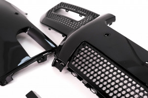 Pachet Exterior compatibil cu Land Rover Defender SUV L663 2019-> Negru Lucios - Img 3