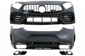 Pachet Exterior compatibil cu Mercedes CLS-Class C257 Sedan 2018-> - Img 7