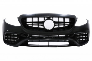 Pachet Exterior compatibil cu Mercedes E-Class W213 2016-2019 E63 Design cu Difuzor si Ornamente Tobe - Img 2