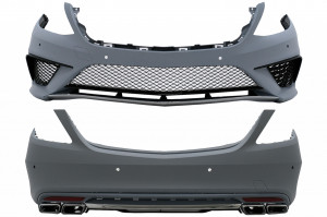 Pachet Exterior compatibil cu Mercedes S-Class W222 2013-2017 S63 Design
