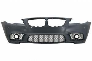 Pachet Exterior Complet compatibil cu BMW Seria 5 F10 LCI 2015-2017 M5 Design - Img 2