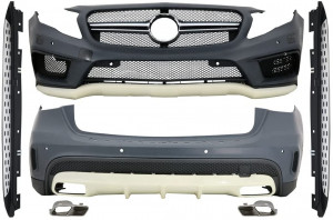 Pachet Exterior Complet compatibil cu Mercedes GLA X156 2014-2016