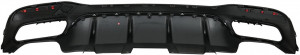 Pachet Exterior Complet compatibil cu Mercedes GLE W166 2015-2018 Negru Crom - Img 7