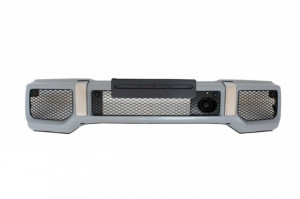 Pachet Exterior Complet cu Carcasa faruri cu Lumini de zi LED DRL si Prelungiri Aripi Extensii compatibile cu Mercedes G-Class W463 1989-2017 G63 G65 Design - Img 3