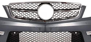 Pachet exterior Conversie Complet Facelift compatibil cu MERCEDES W204 2007-2014 C63 Design cu faruri LED - Img 4