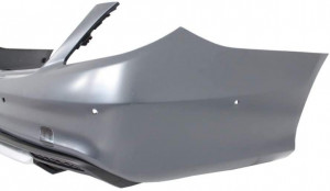 Pachet Exterior cu Ornamente Evacuare Crom compatibil cu Mercedes W222 S-Class 2013-2017 S65 Design - Img 3