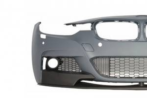 Pachet Exterior M-Performance compatibil cu BMW F30 2011-> evacuare simpla - Img 4