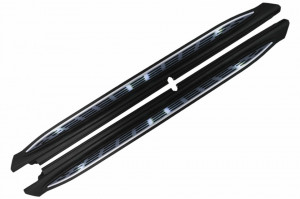 Praguri Trepte laterale compatibil cu Mercedes GLS X167 2020-> cu LED