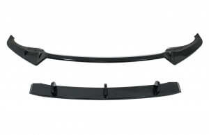 Prelungire Bara Fata compatibil cu BMW X7 G07 M Sport (2020->) Negru Lucios - Img 8