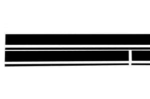 Set Stickere Negru Mat MERCEDES CLA W117 C117 X117 (2013-2016) A-Class W176 (2012-2018) 45 Design Edition 1 - Img 3