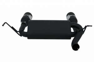 Sistem de evacuare dubla Axle-Back compatibil cu JEEP Wrangler, Rubicon JK 2007-2017 Metal Mulisha Design - Img 4