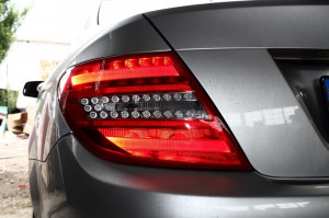 Stop LED compatibil cu MERCEDES C-Class W204 Facelift 2012-2014 Light Bar Stanga - Img 4