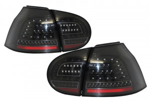 Stopuri FULL LED compatibil cu VW Golf V 2004-2009 Negru Urban Style