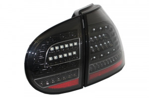 Stopuri FULL LED compatibil cu VW Golf V 2004-2009 Negru Urban Style - Img 4