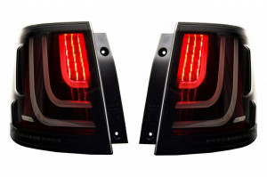 Stopuri Glohh LED LightBar Fumuriu compatibil cu Range Rover Sport L320 2005-2013 GL-3x Dinamic - Img 4